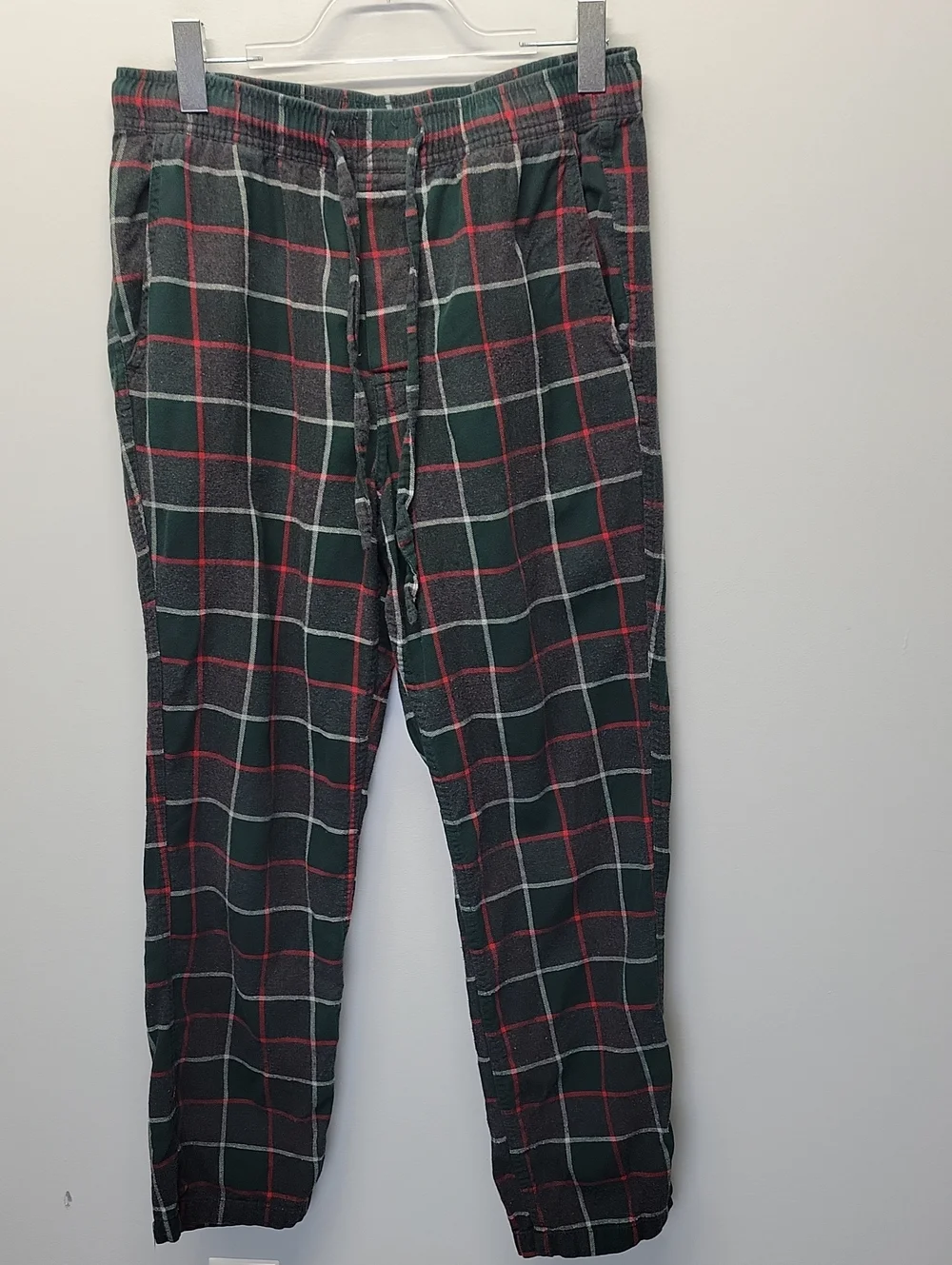 J. Crew plaid flannel pajama lounge pants size medium B3258